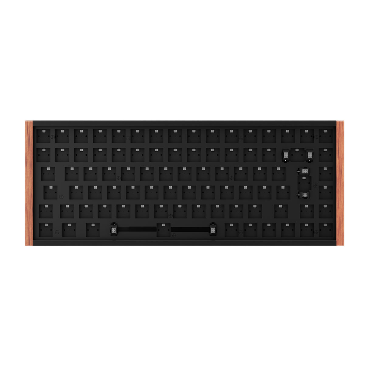 Colección de teclado personalizado con interruptor magnético inalámbrico Keychron K2 HE diseño ISO