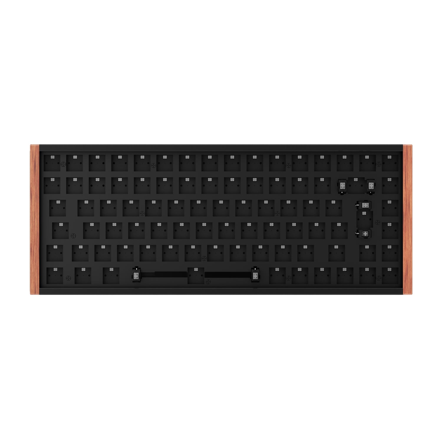 Colección de teclado personalizado con interruptor magnético inalámbrico Keychron K2 HE diseño ISO
