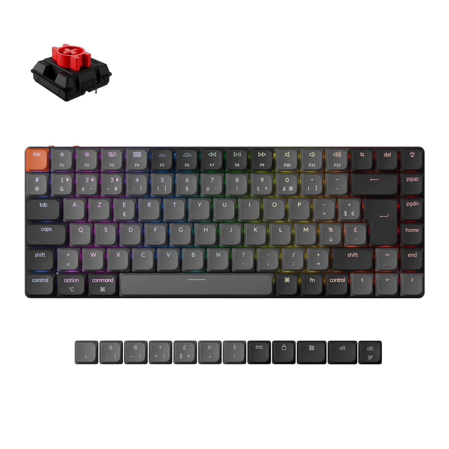 Keychron K3 QMK Wireless Mechanical Keyboard (ISO Layout) - Version 3