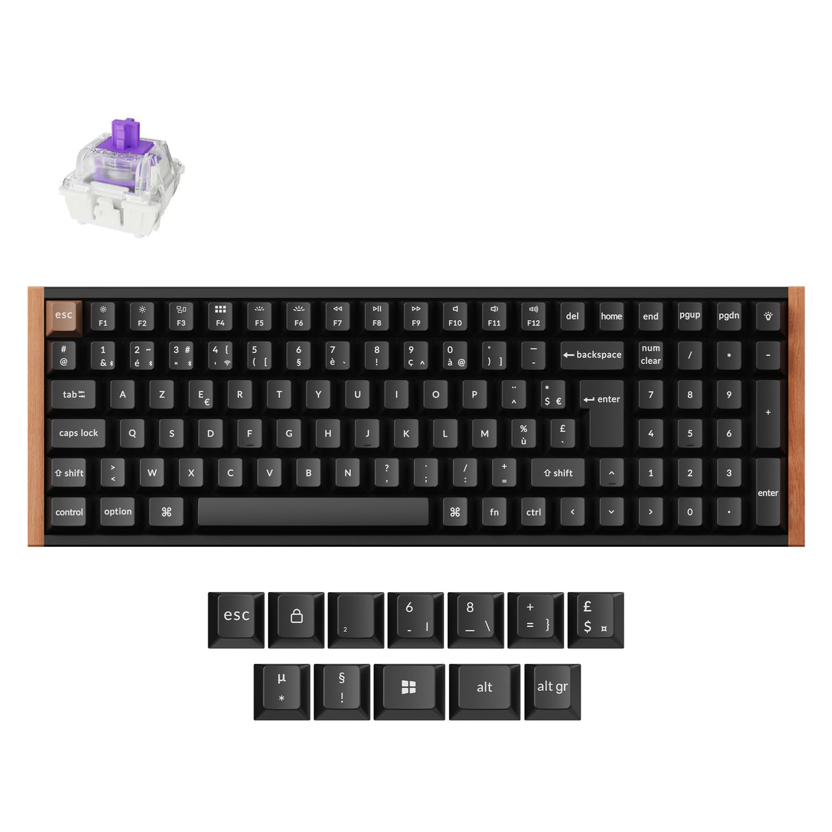 Keychron K4 HE Wireless Magnetic Switch Custom Keyboard(US Layout)