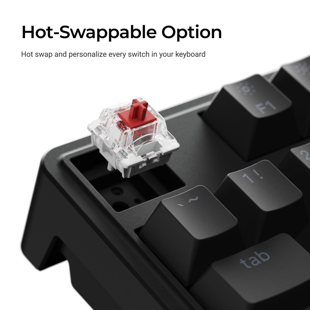 Keychron C3 Pro 8K QMK Wired Custom Mechanical Keyboard (US ANSI Layout)