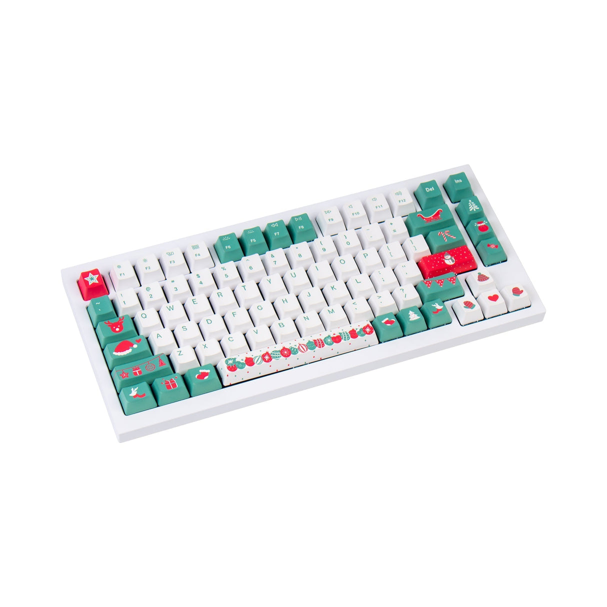 Conjunto de teclas OEM Dye-Sub PBT - Árbol de Navidad