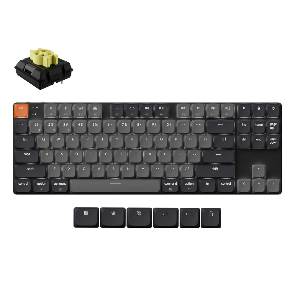Keychron K1 QMK Wireless Mechanical Keyboard (Version 6) (US ANSI Keyboard)