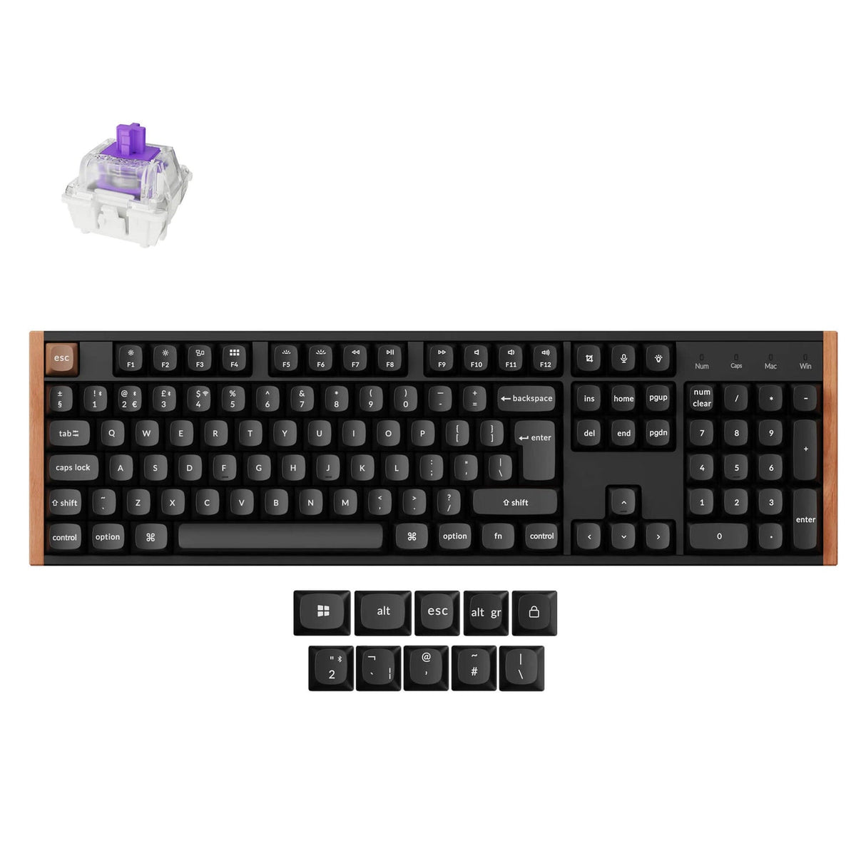 Keychron K10 HE Wireless Magnetic Switch Custom Keyboard ISO Layout Collection