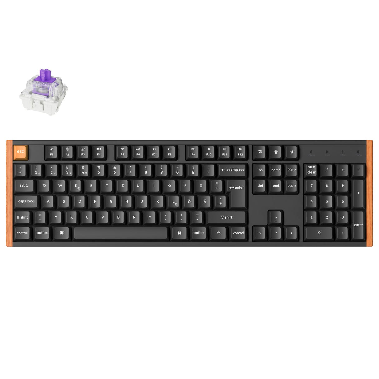 Keychron K10 HE Wireless Magnetic Switch Custom Keyboard ISO Layout Collection
