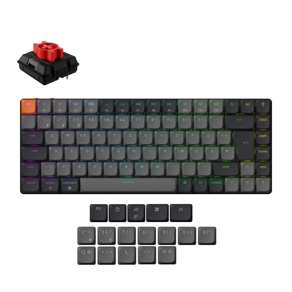 Keychron K3 QMK Wireless Mechanical Keyboard (ISO Layout) - Version 3