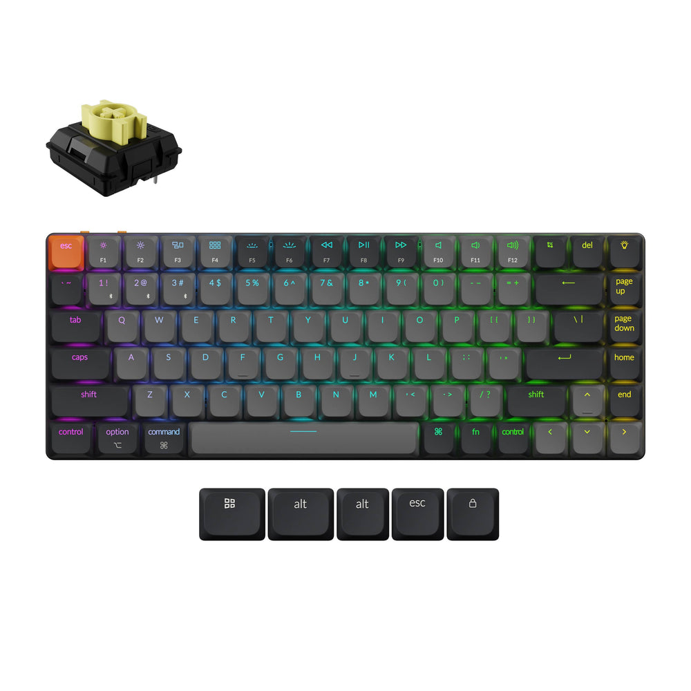 Keychron K3 QMK Wireless Mechanical Keyboard (Version 3) (US ANSI Keyboard)