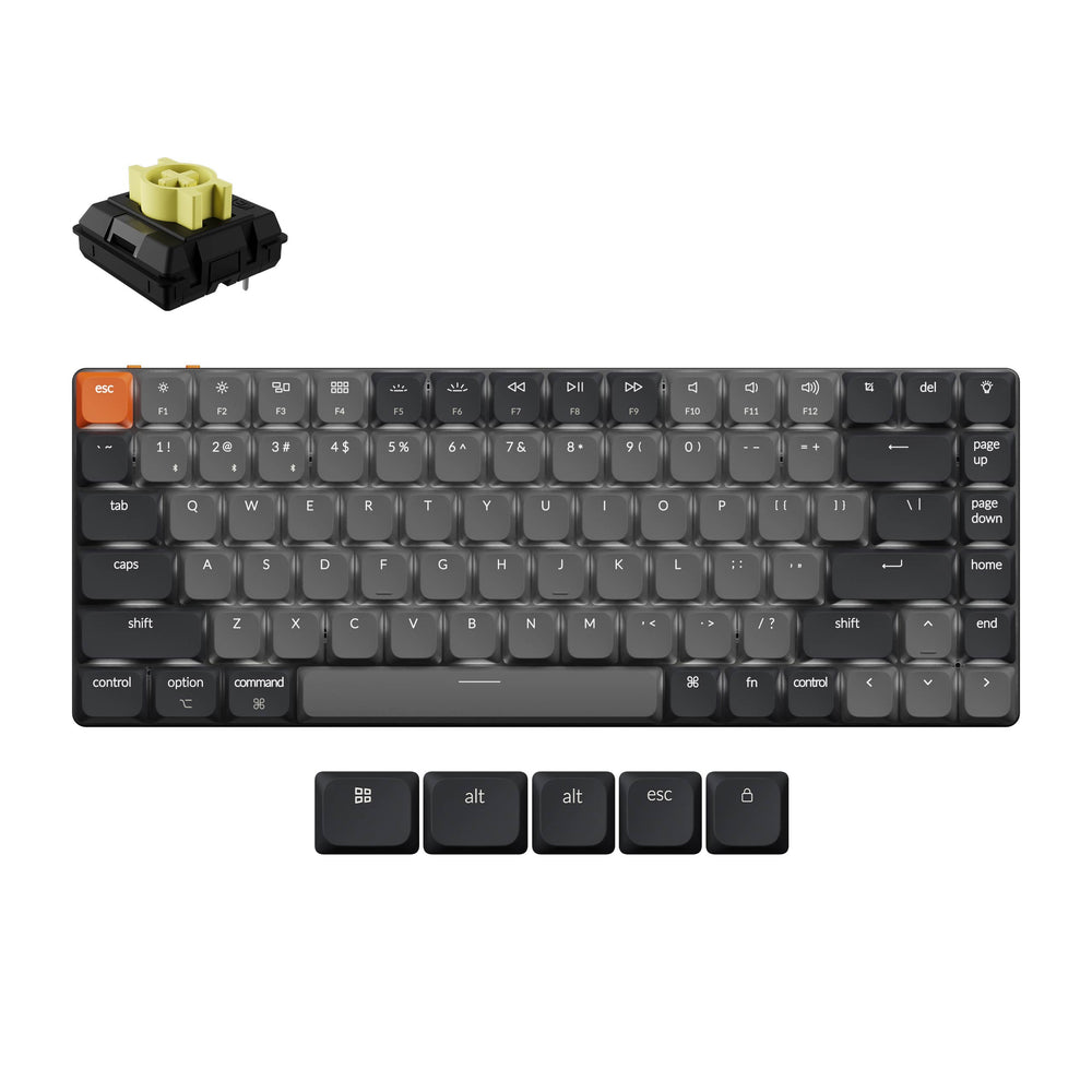 Keychron K3 QMK Wireless Mechanical Keyboard (Version 3) (US ANSI Keyboard)