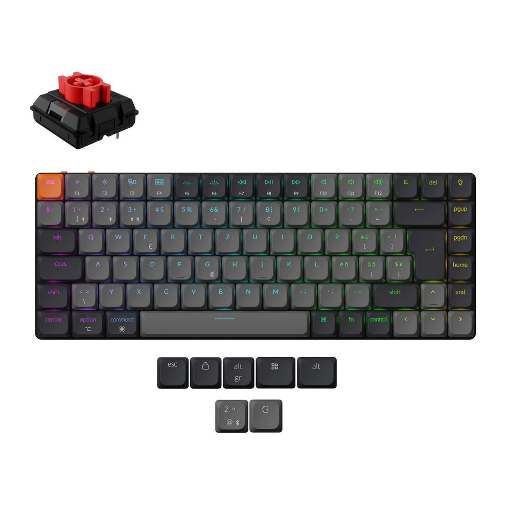 Keychron K3 QMK Wireless Mechanical Keyboard (ISO Layout) - Version 3