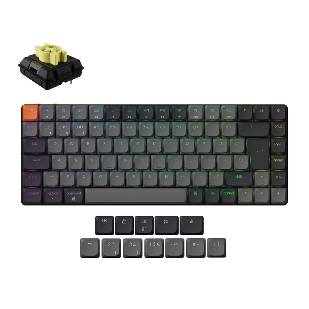 Keychron K3 QMK Wireless Mechanical Keyboard (ISO Layout) - Version 3