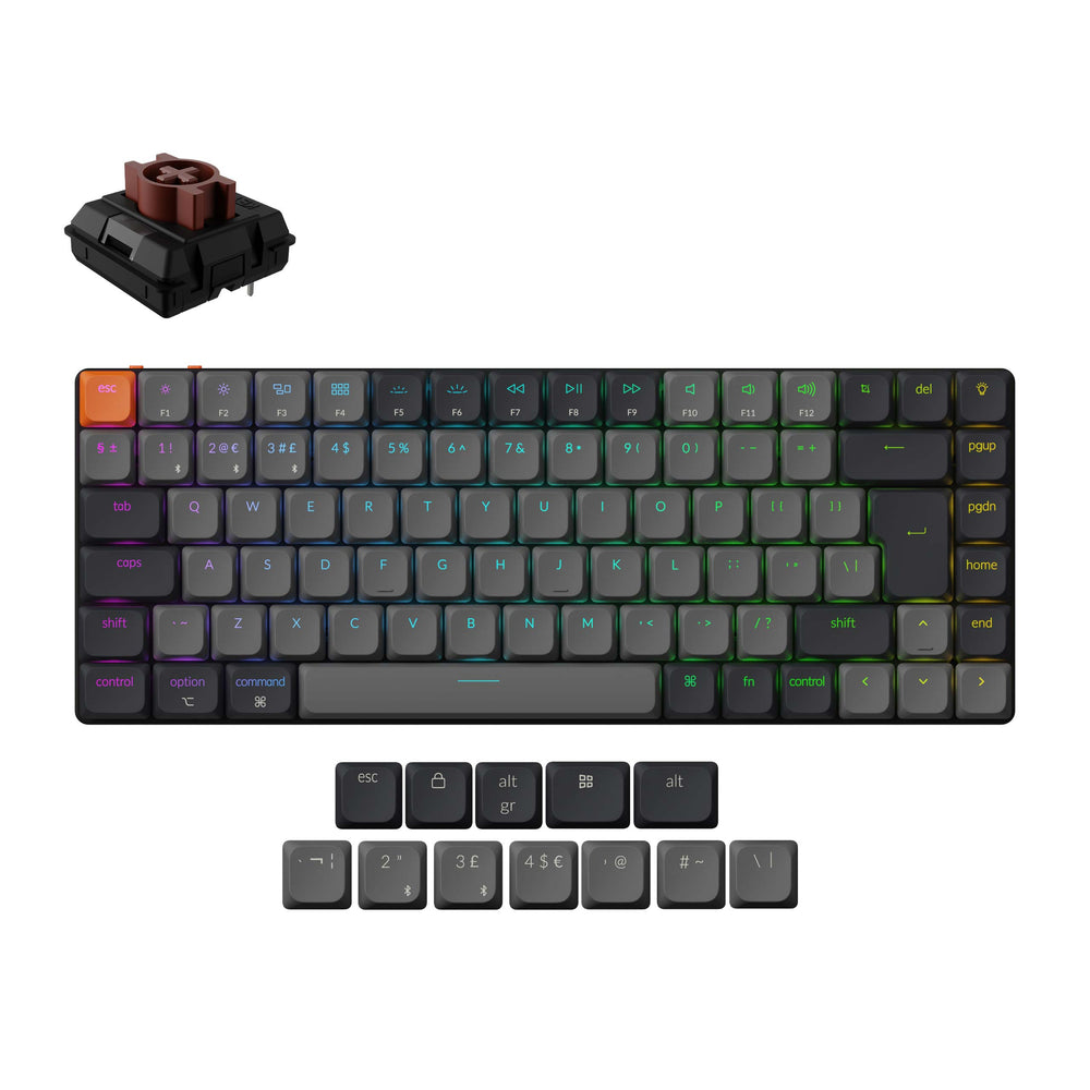 Keychron K3 QMK Wireless Mechanical Keyboard (ISO Layout) - Version 3