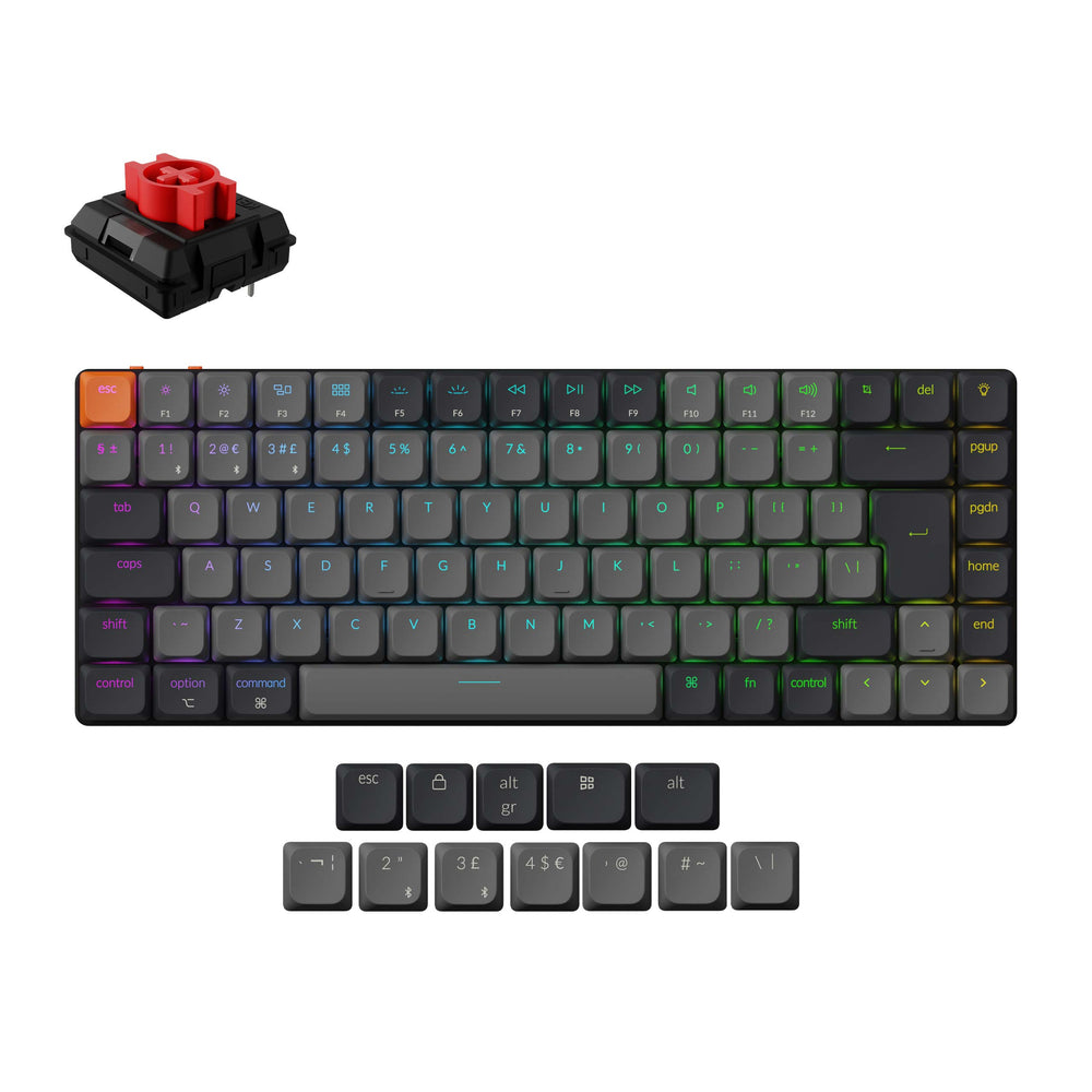 Keychron K3 QMK Wireless Mechanical Keyboard (ISO Layout) - Version 3