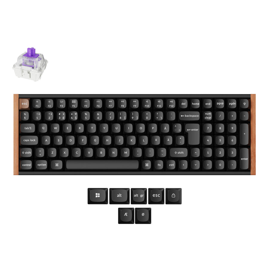 Keychron K4 HE Wireless Magnetic Switch Custom Keyboard ISO Layout Collection