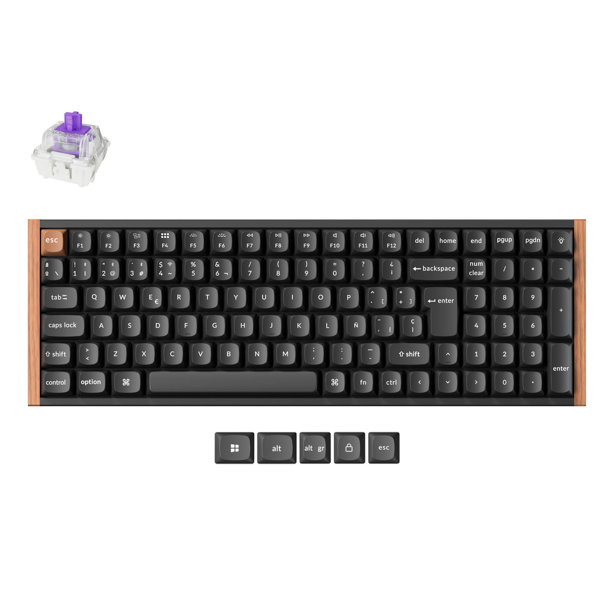 Keychron K4 HE Wireless Magnetic Switch Custom Keyboard ISO Layout Collection