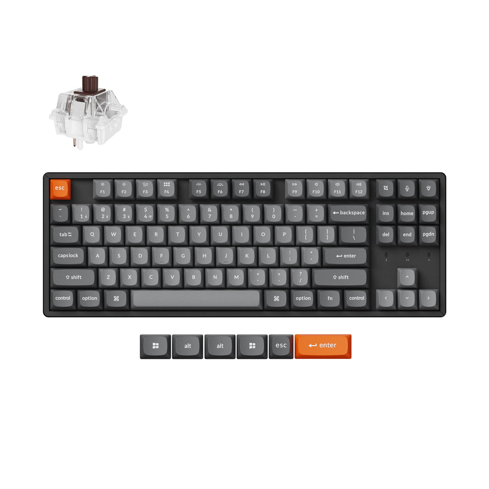 Keychron K8 Max QMK Wireless Mechanical Keyboard(US ANSI Layout)
