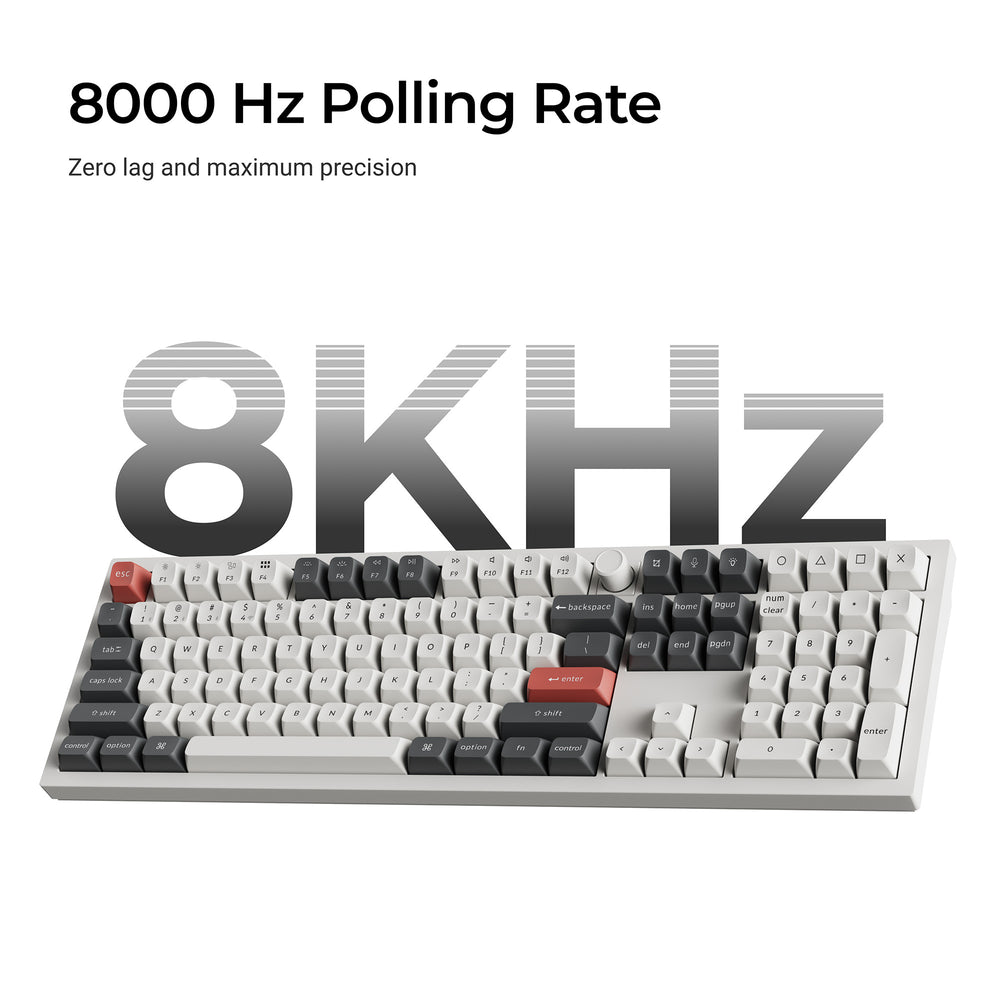 Keychron Q6 Ultra 8K Wireless Custom Mechanical Keyboard ISO Layout Collection