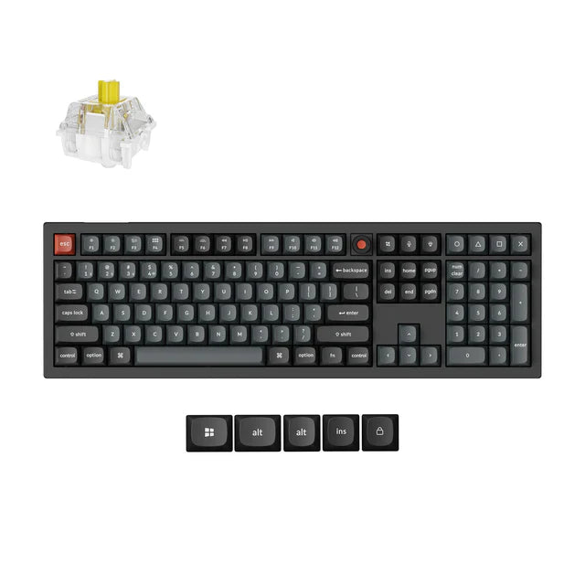 Keychron V6 8K QMK Wired Custom Mechanical Keyboard
