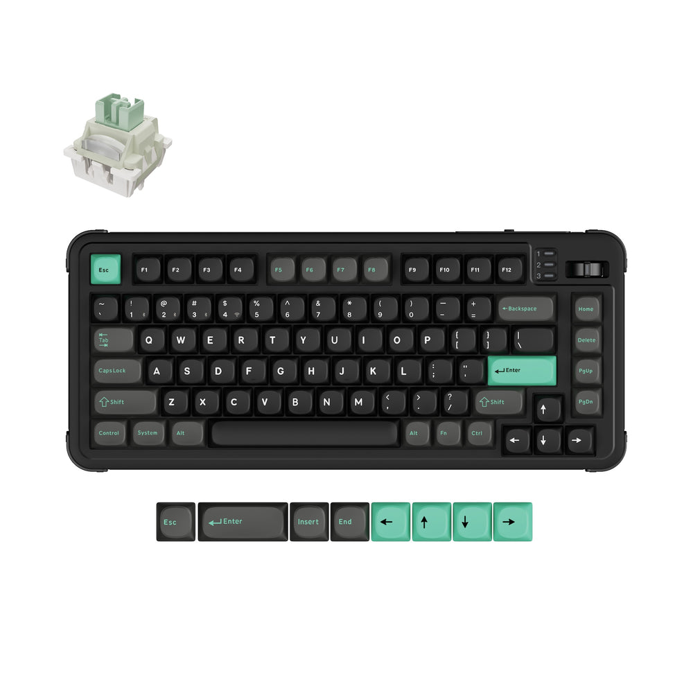 Keychron J12 HE Wireless Magnetic Switch Custom Keyboard (US ANSI Layout)