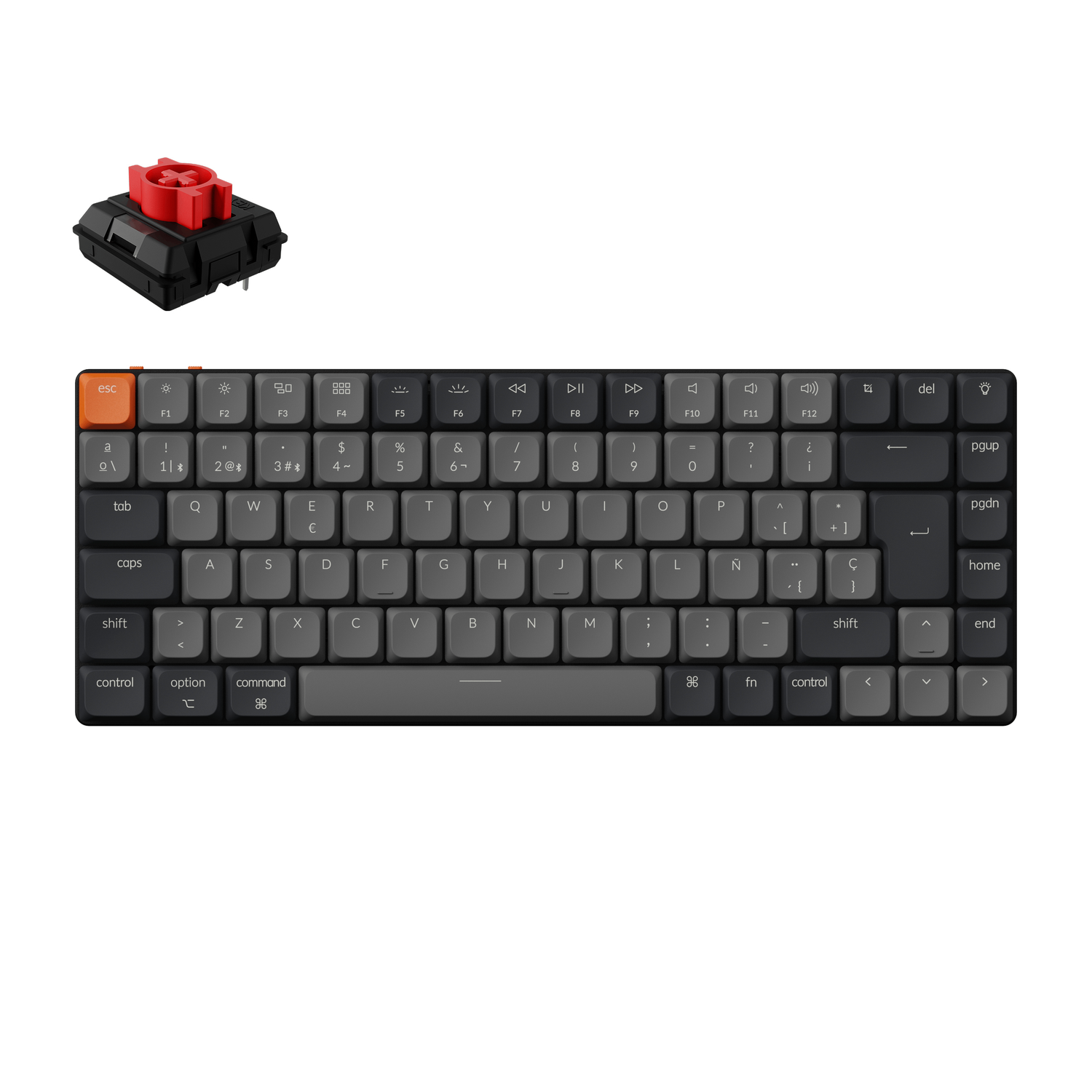 Keychron K3 QMK Wireless Mechanical Keyboard (ISO Layout) - Version 3