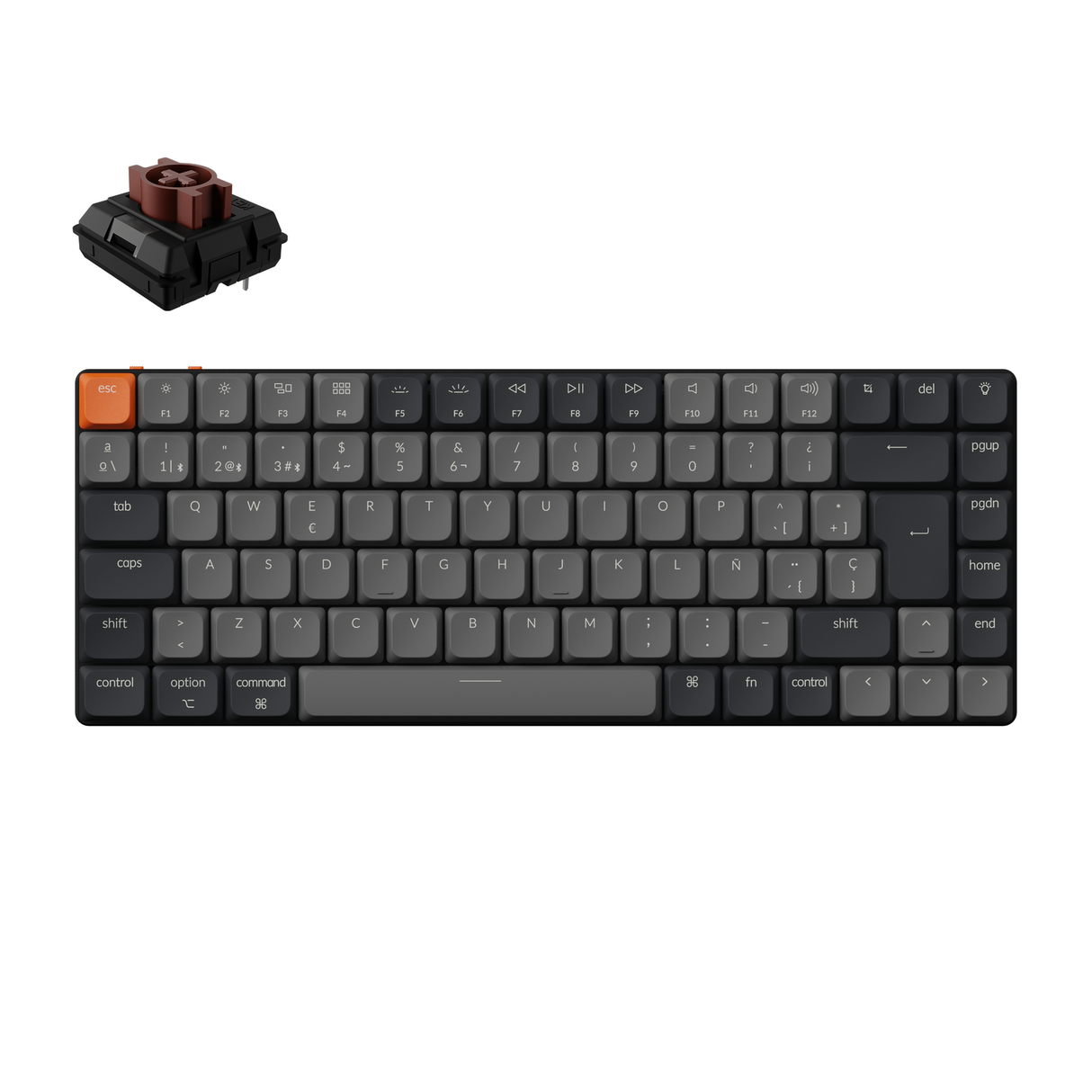 Keychron K3 QMK Wireless Mechanical Keyboard (ISO Layout) - Version 3