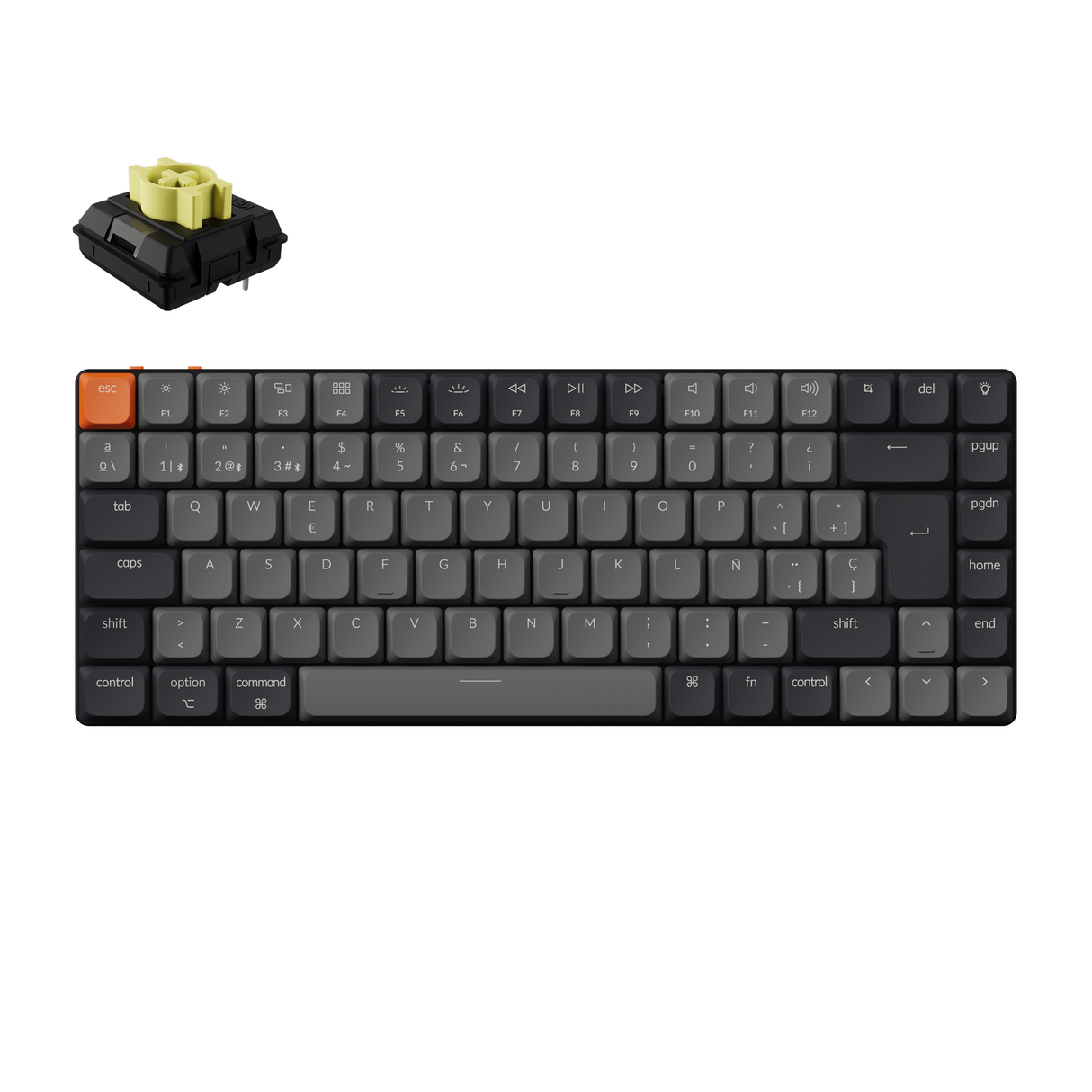 Keychron K3 QMK Wireless Mechanical Keyboard (ISO Layout) - Version 3
