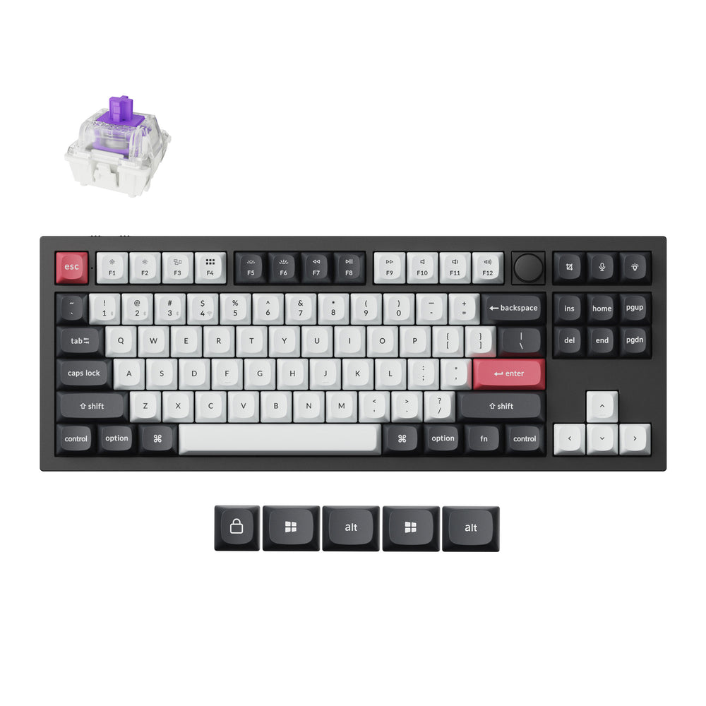 Teclado Personalizado Inalámbrico Keychron Q3 HE QMK (Distribución US)
