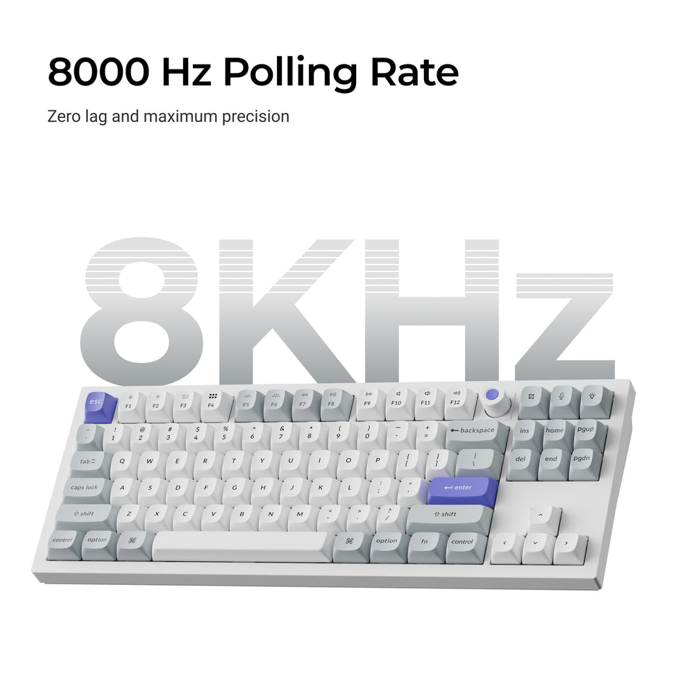 Keychron Q3 HE 8K Magnetic Switch Keyboard (US ANSI Layout)