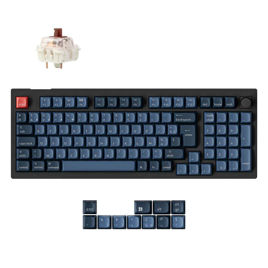 Keychron V5 Max QMK Wireless Custom Mechanical Keyboard ISO Layout Collection