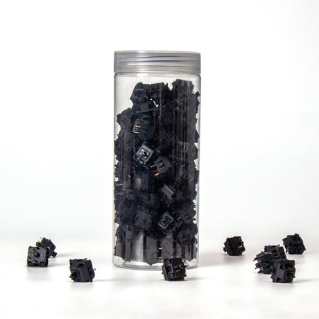 Gateron KS-3X Full Black Switch Set Black