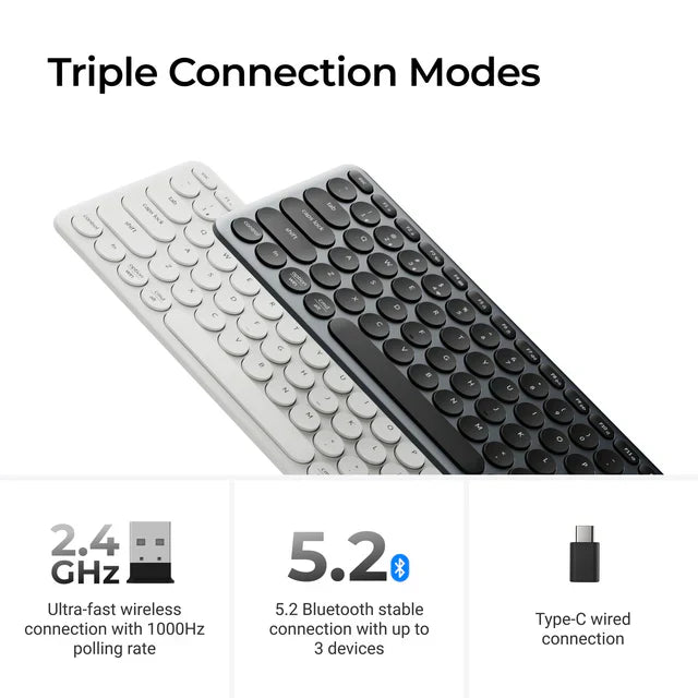 Keychron B4 Pro Ultra Slim Wireless Keyboard