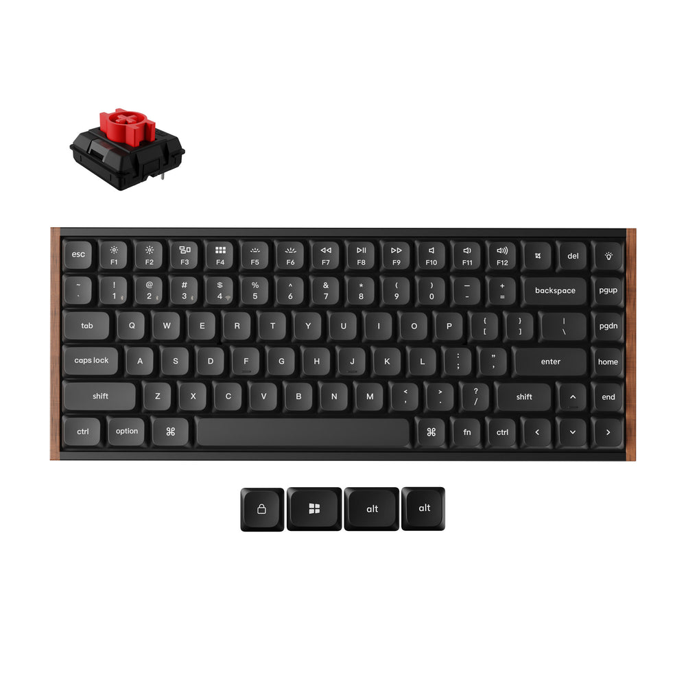 Teclado Mecánico Personalizado Inalámbrico Keychron K3 Ultra 8K (Distribución ANSI US)