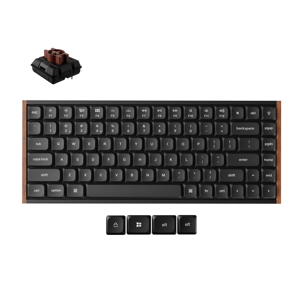 Teclado Mecánico Personalizado Inalámbrico Keychron K3 Ultra 8K (Distribución ANSI US)