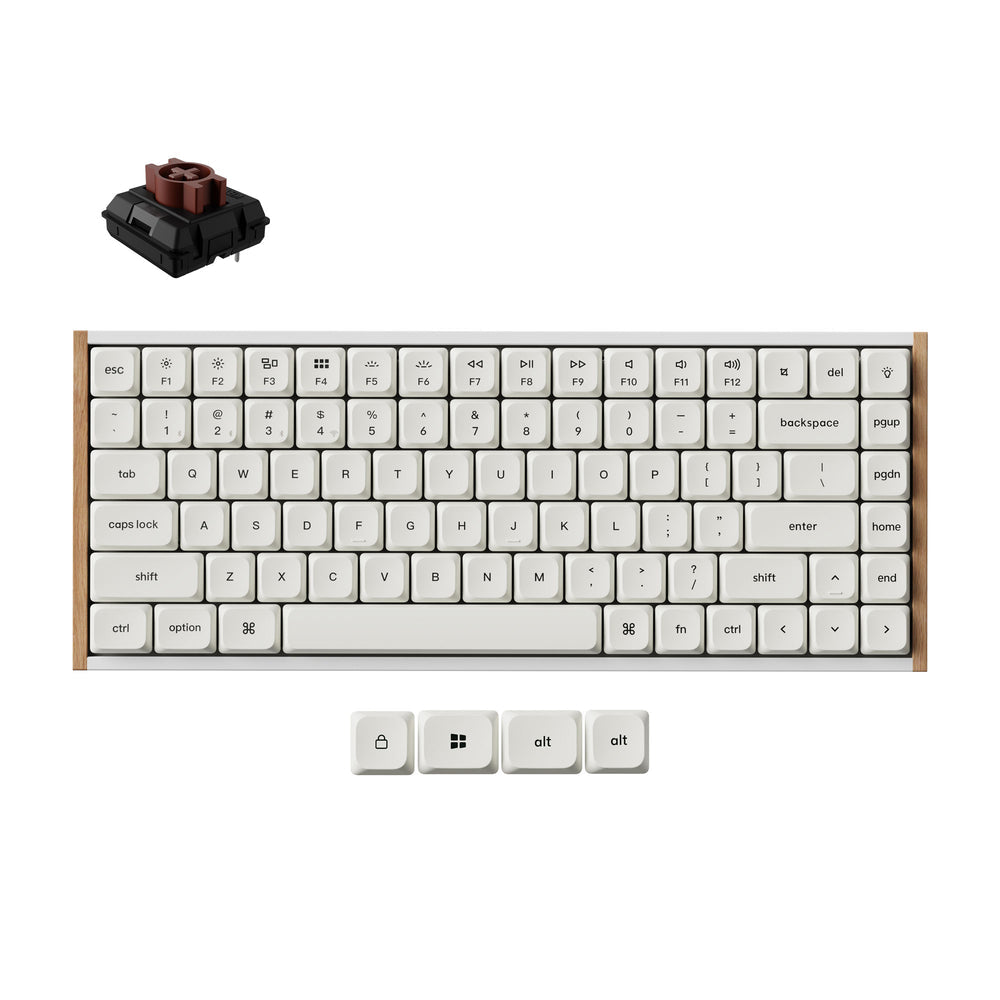Teclado Mecánico Personalizado Inalámbrico Keychron K3 Ultra 8K (Distribución ANSI US)