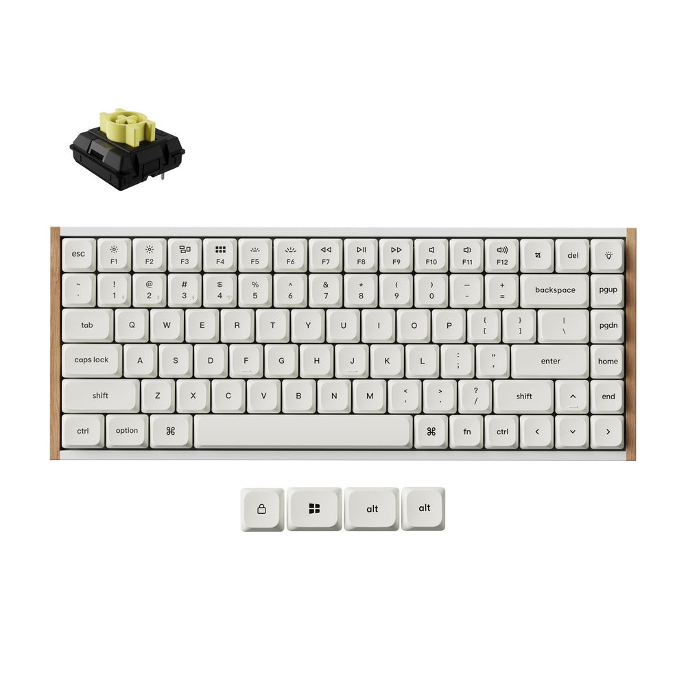 Teclado Mecánico Personalizado Inalámbrico Keychron K3 Ultra 8K (Distribución ANSI US)