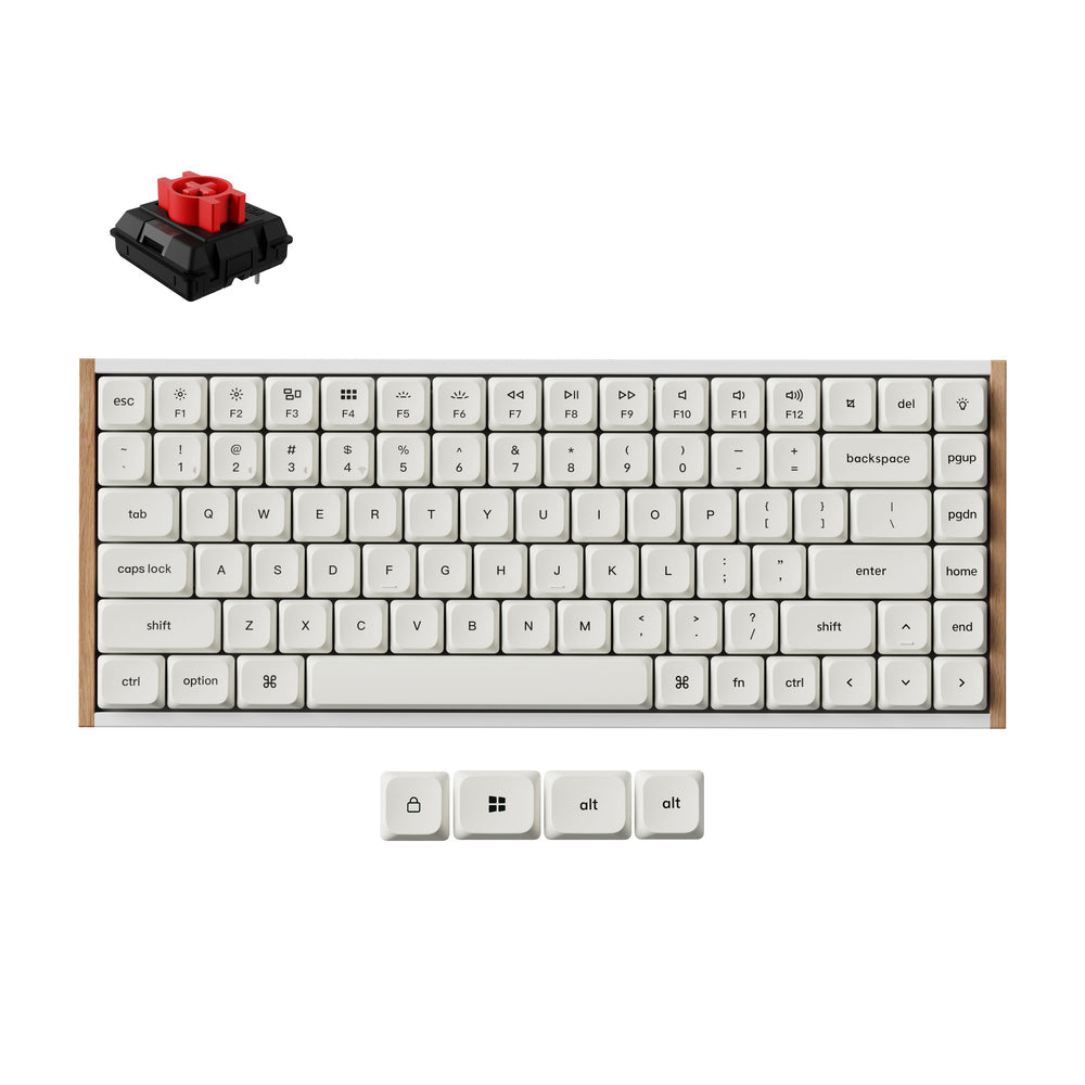Teclado Mecánico Personalizado Inalámbrico Keychron K3 Ultra 8K (Distribución ANSI US)