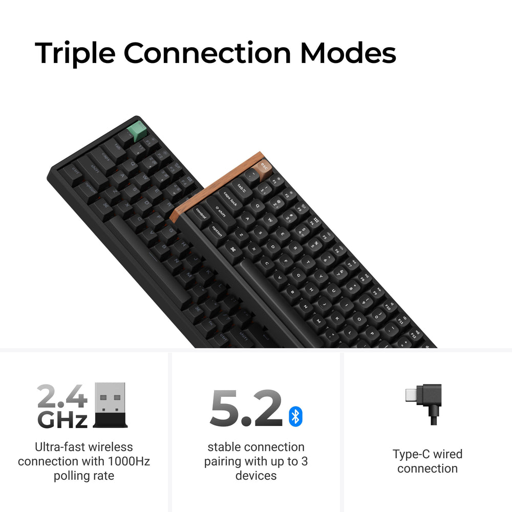 Keychron K4 HE Wireless Magnetic Switch Custom Keyboard(US Layout)