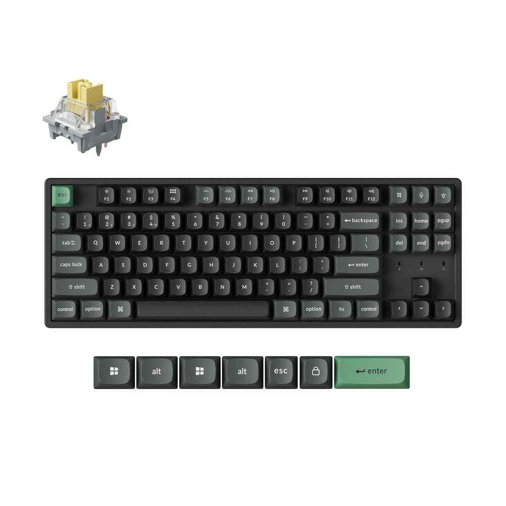 Keychron K8 Ultra 8K Wireless Custom Mechanical Keyboard (US ANSI Layout)