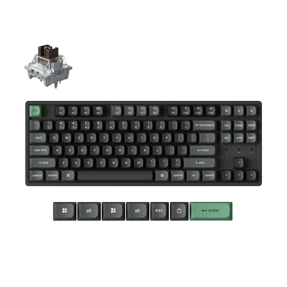 Keychron K8 Ultra 8K Wireless Custom Mechanical Keyboard (US ANSI Layout)