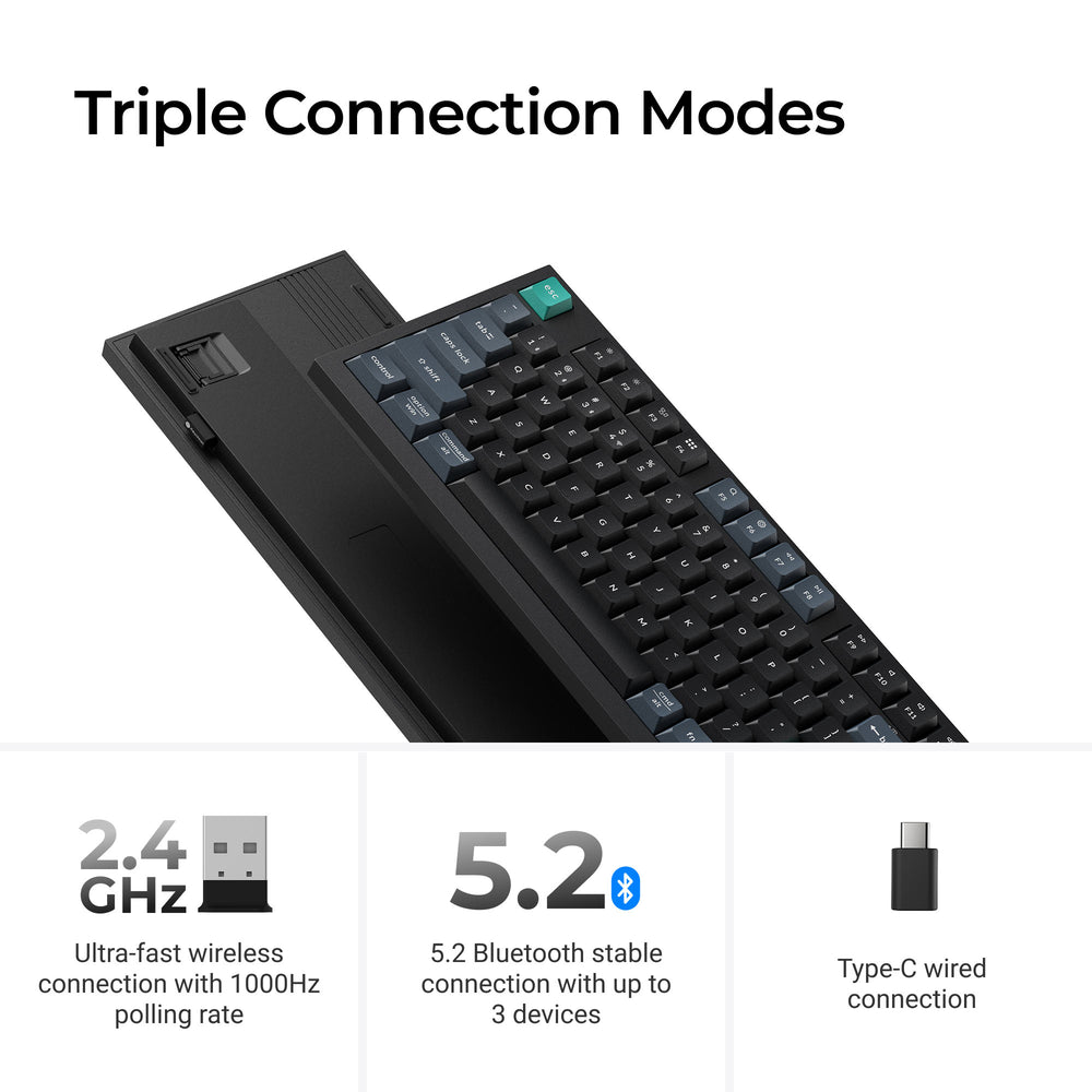 Teclado Inalámbrico Keychron B31 (Teclado US ANSI)