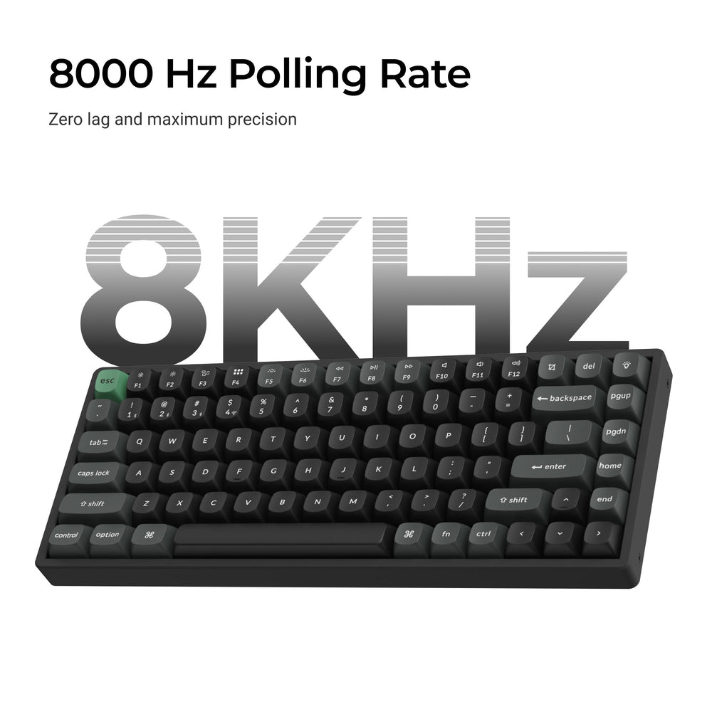 Keychron K2 Ultra 8K Wireless Custom Mechanical Keyboard (US ANSI Layout)