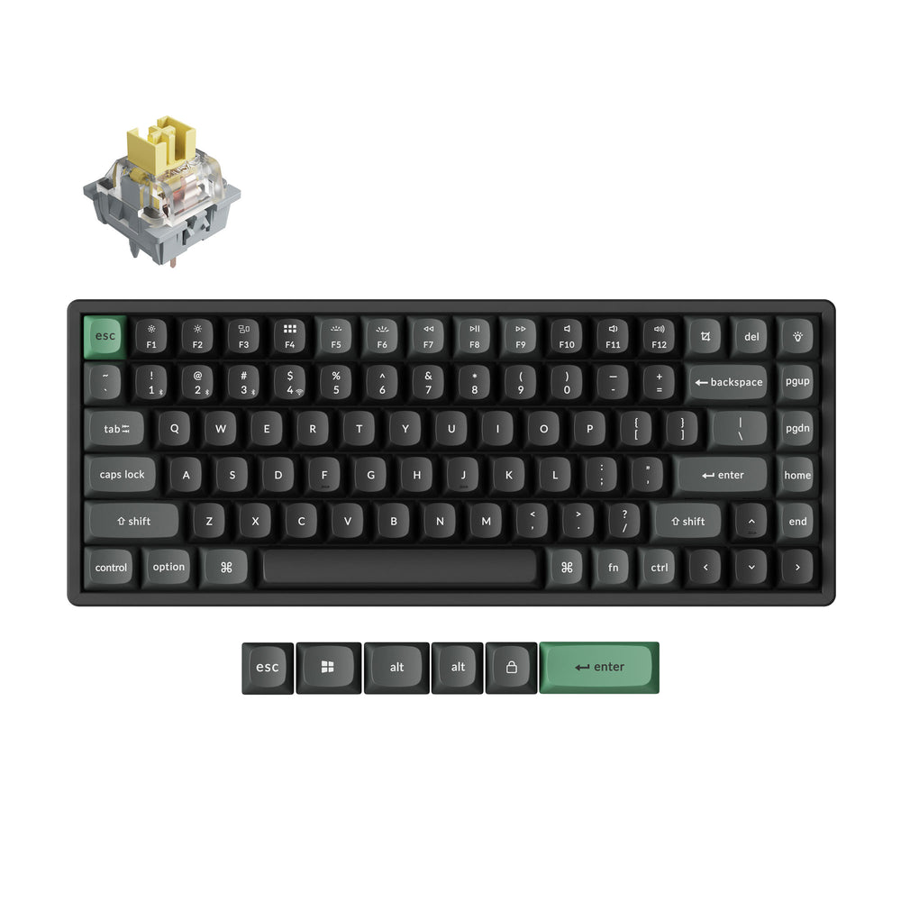 Keychron K2 Ultra 8K Wireless Custom Mechanical Keyboard (US ANSI Layout)