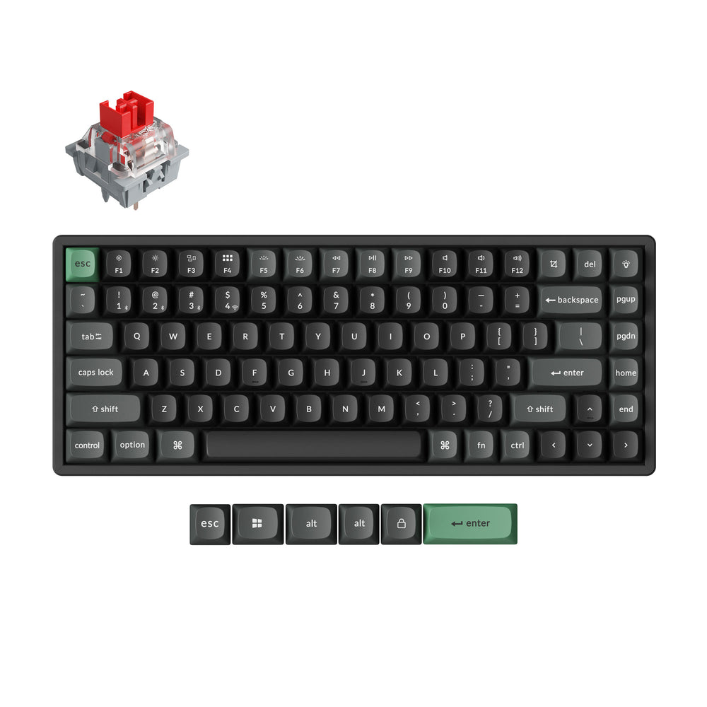 Keychron K2 Ultra 8K Wireless Custom Mechanical Keyboard (US ANSI Layout)