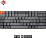 Colección de teclado mecánico personalizado inalámbrico Keychron K3 Max QMK/VIA con distribución ISO