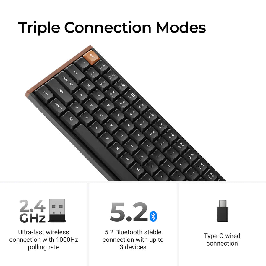 Keychron K3 Max SE QMK Wireless Custom Mechanical Keyboard (US ANSI Keyboard)