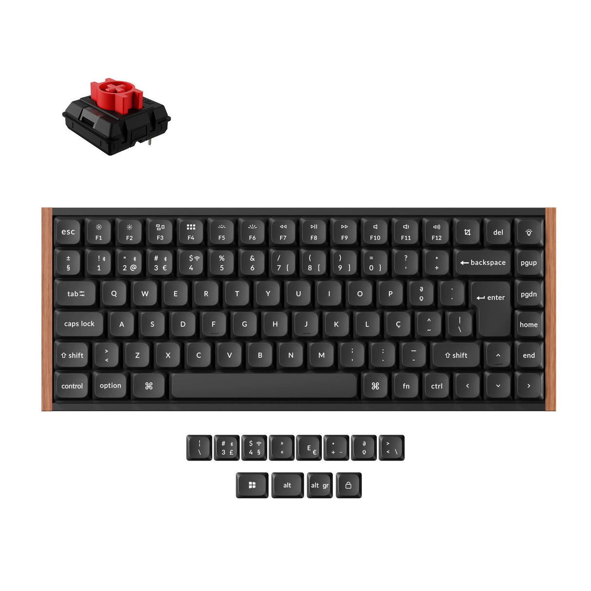 Keychron K3 Ultra 8K Wireless Custom Mechanical Keyboard ISO Layout Collection