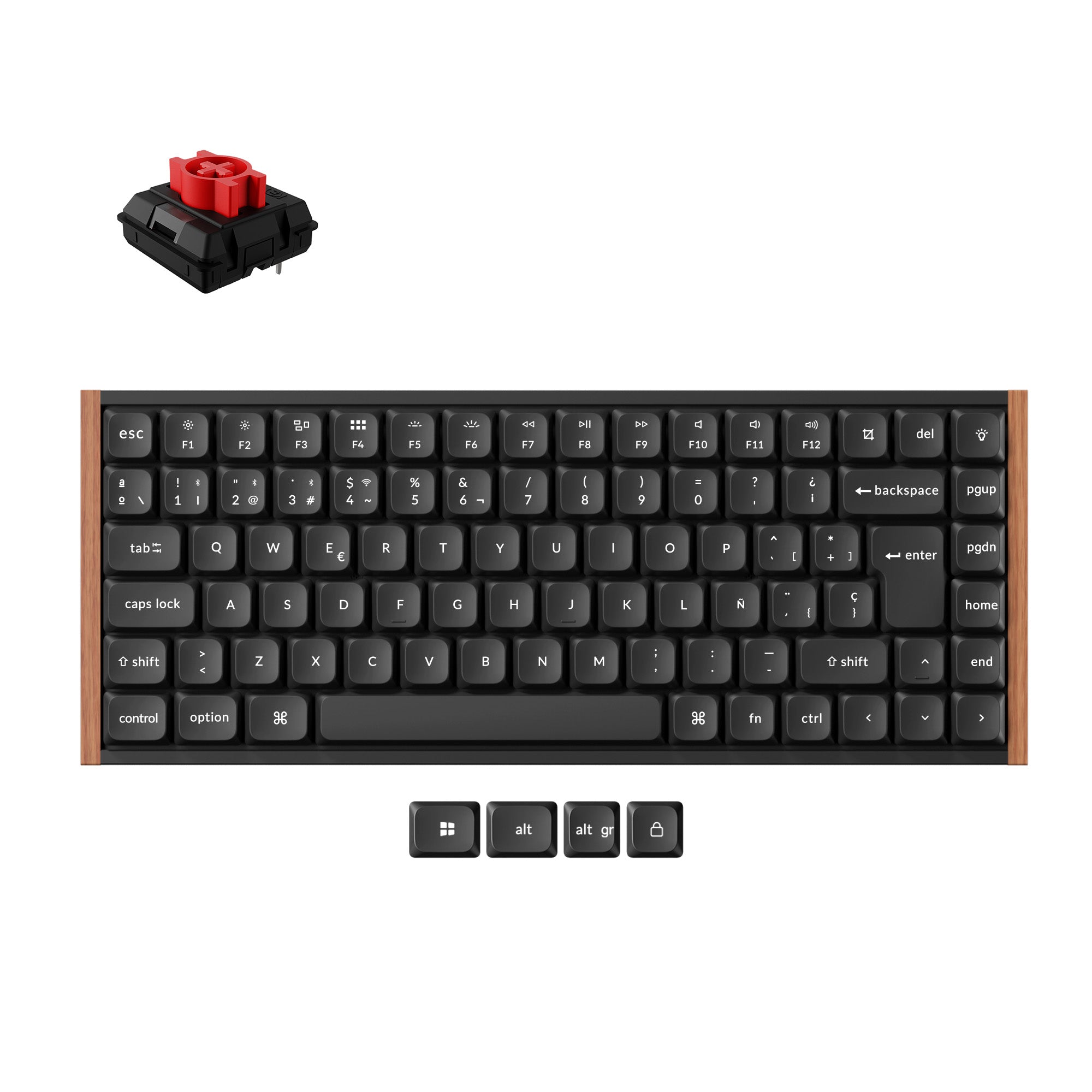 Keychron K3 Ultra 8K Wireless Custom Mechanical Keyboard ISO Layout Collection