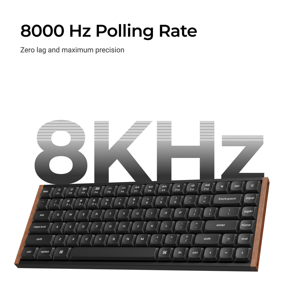 Teclado Mecánico Personalizado Inalámbrico Keychron K3 Ultra 8K (Distribución ANSI US)