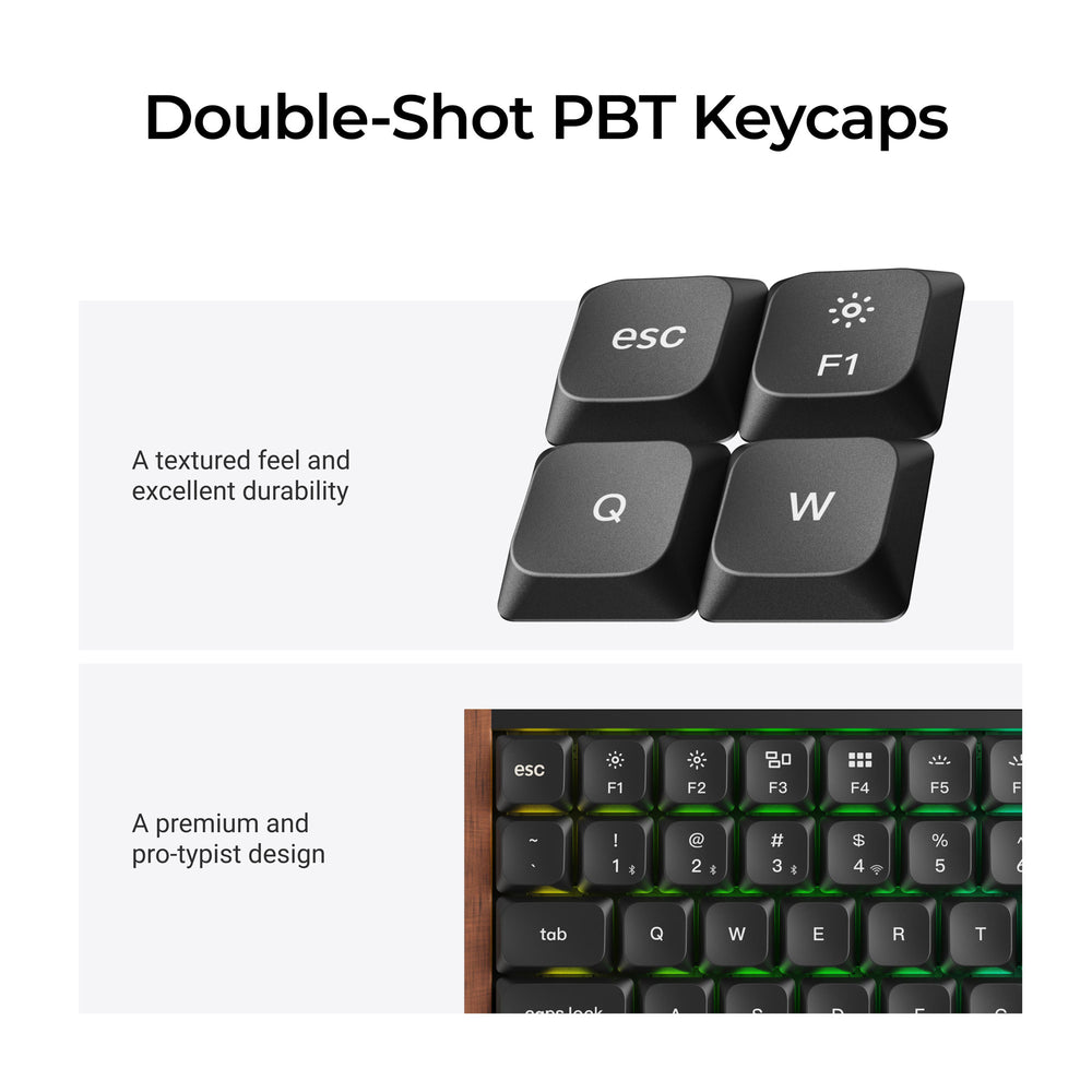 Teclado Mecánico Personalizado Inalámbrico Keychron K3 Ultra 8K (Distribución ANSI US)