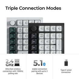 Keychron Q0 HE QMK Wireless Custom Number Pad