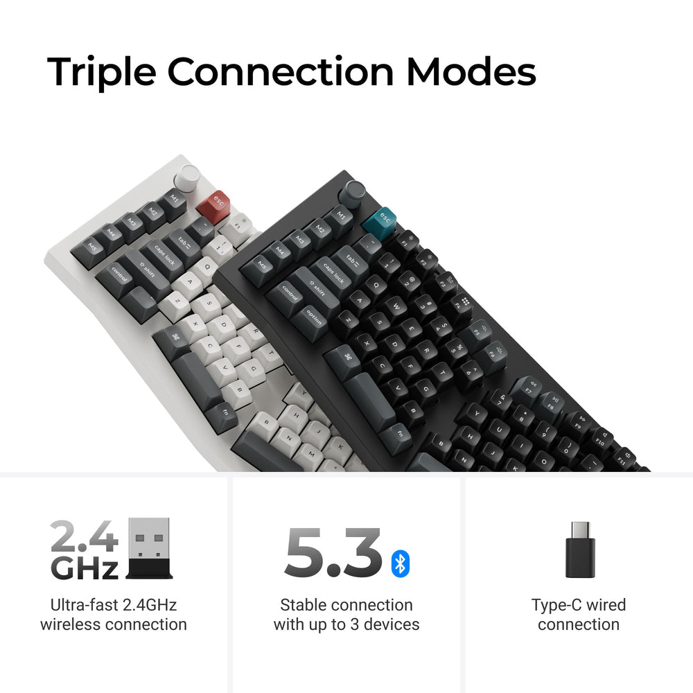 Keychron Q13 Ultra 8K Wireless Custom Mechanical Keyboard (US ANSI Layout)